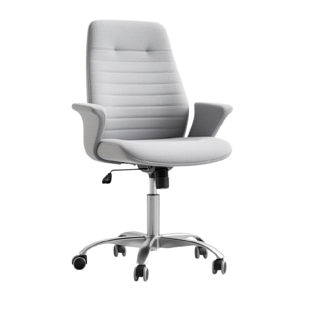 Modern Ergonomic Office Chair with Adjustable Height and Rolling Base